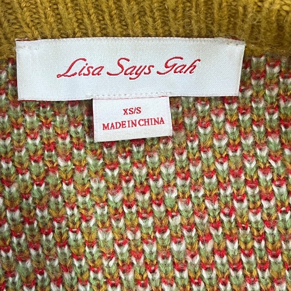 Lisa Says Gah Discontinued Knit Sweater - Picture 5 of 5
